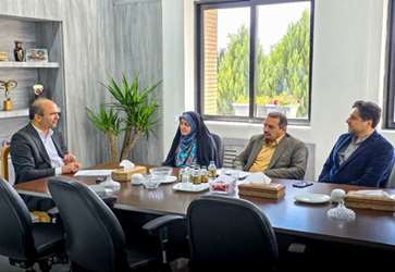 دیدار مدیرعامل شرکت شهرک های صنعتی استان اصفهان و رئیس دانشگاه پیام نور اصفهان