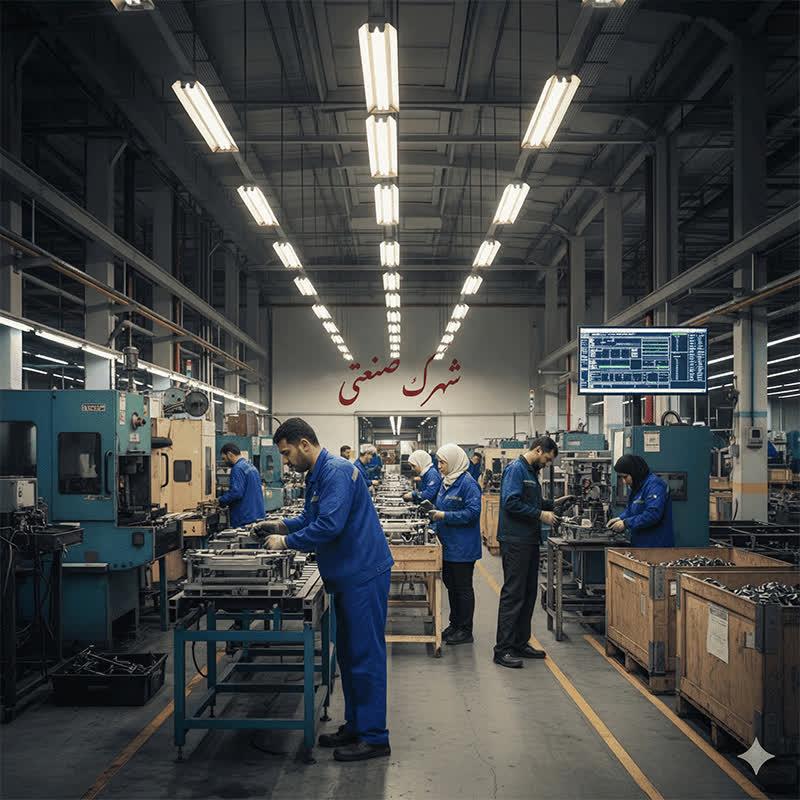 شهرک صنعتی خمینی شهر صنایع برق و الکترونیک | صنایع غذایی | منسوجات و حوله بافی